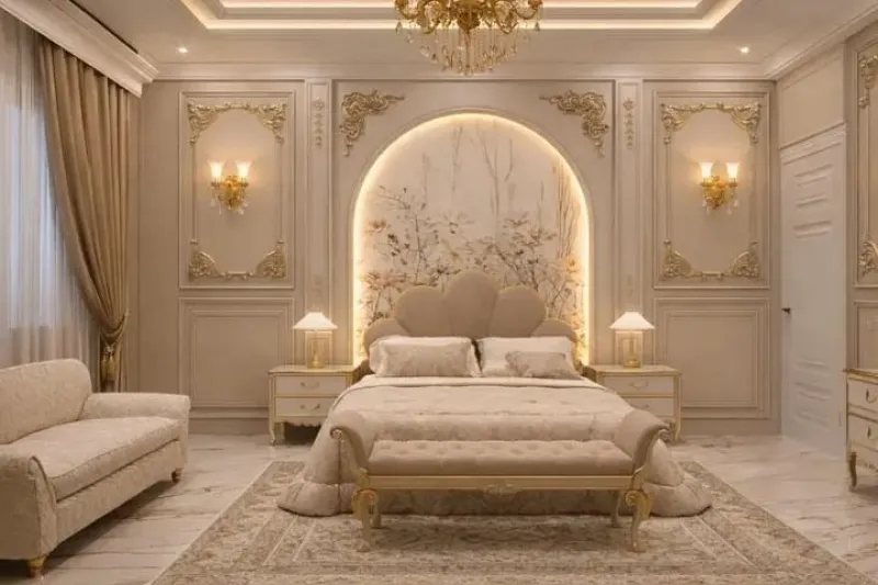 Royal Harmony Upholstered Bed