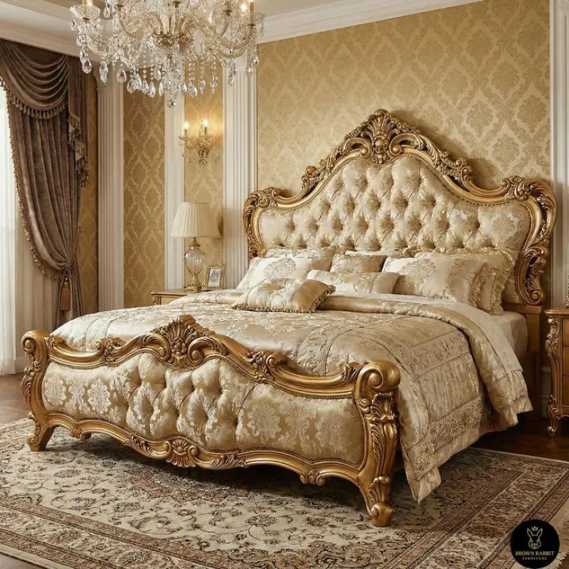 Royal Imperial Tufted Bed