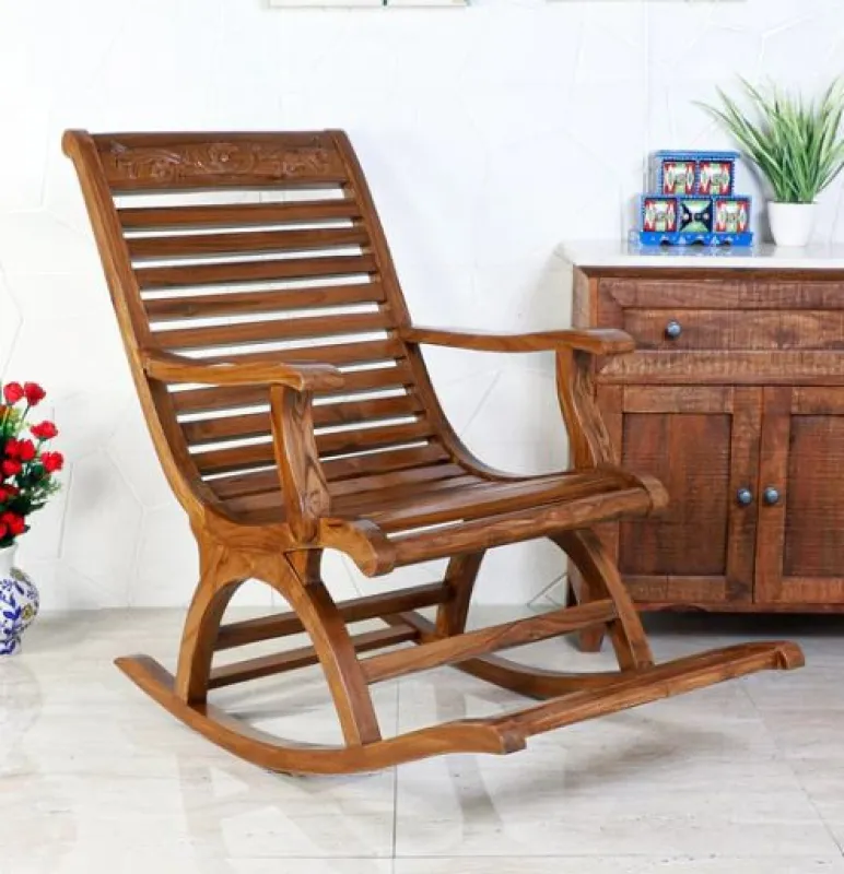 Minimalist Wooden Rocking Chair