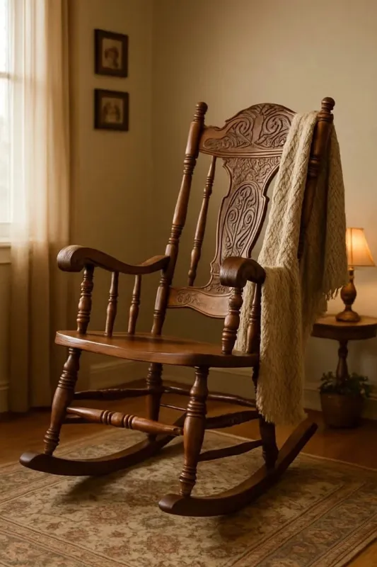 Vintage Heritage Wooden Rocking Chair