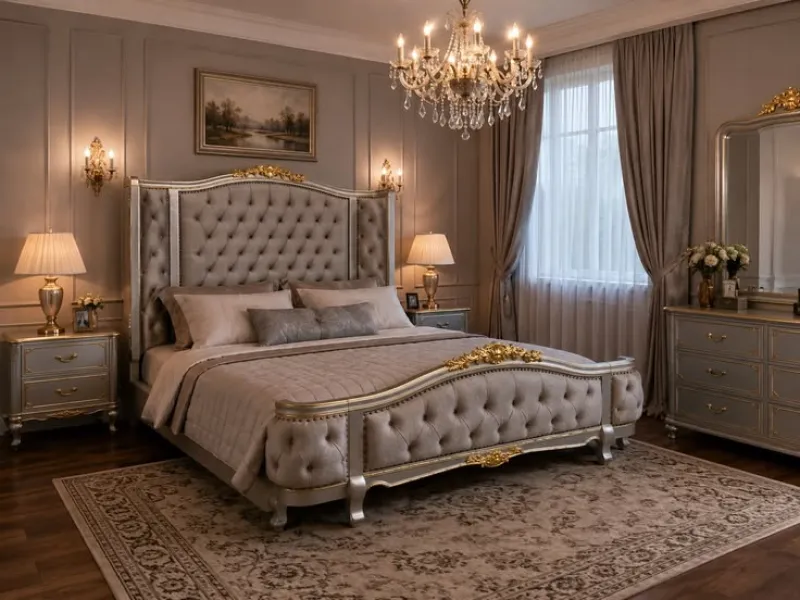 Royal Prestige Upholstered Bed